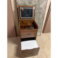 3 in 1 Vanity Desk with Plip Top Mirror, Small Make Up Vanity Set  Makeup Vanity with Drawers, Dressing Table for Bedroom