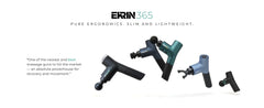 365 Massage Gun - Ergonomic Deep Tissue Back & Neck Massager for Pain Relief & Soreness - 4 Speeds & Attachments