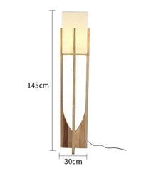 Japanese Style Creative Floor Lamp Designer Living Room, Bedroom, Sofa, Bedside Wooden Decorative Lighting Lamp