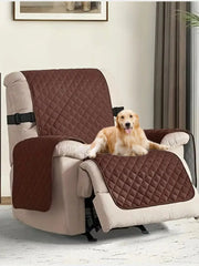 1pc Waterproof Recliner Chair Cover, Reclining Couch Covers For Pets, Dogs, Recliner Couch Slipcover Furniture Protector