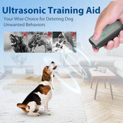 Dog Barking Control Devices Ultrasonic Barking Silencer Anti Barking Device Rechargeable Behavior Corrector Dog Training Tool