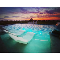 Chaise Lounge, Pool & Sun Shelf Lounge Chair - Designed for Water Depths Up to 9” - Compatible with All Pool Types