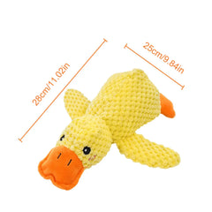 The Mellow Dog Calming Duck Stuffed Duck Dog Toy Dog Stuffed Animals Chew Toy Wild Goose Chew Toy for Dogs Teeth Cleaning