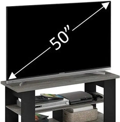 Jaya TV stand, French oak gray/black