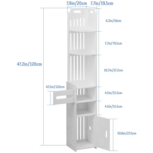 Bathroom Standing Shelf Storage Floor Cabinet Washbasin Shower Corner Shelf Sundries Storage Rack Home Furniture Toilet Storage