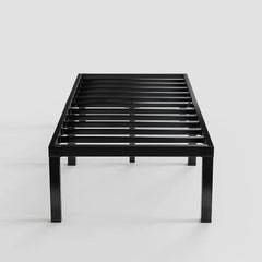 Queen Bed Frame, 14 Inch Metal Platform Bed Frame Queen Size with Storage Space Under Bed, Heavy Duty Steel Slat Support