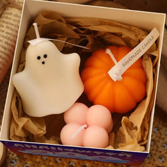 Halloween Aromatherapy Candles Halloween Party Decoration Candle Cartoon Shape Scented Candles Women Aromatherapy Kitchen Table