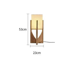 Japanese Style Creative Floor Lamp Designer Living Room, Bedroom, Sofa, Bedside Wooden Decorative Lighting Lamp