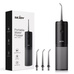 SEJOY Oral Irrigator Electric Water Flosser For Teeth Dental Oral Irrigator Portable Rechargeable Portable Teeth Cleaner