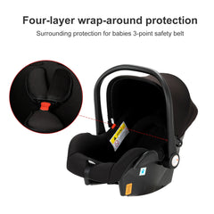 High quality newborn Lightweight  Baby Stroller  Folding Cart  Comfort Baby Stroller 3 in 1 Child Safety Seat With ISOfix