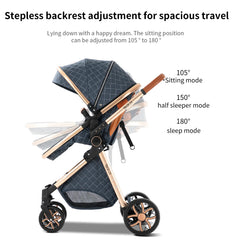 baby stroller 3 in 1 Stroller for baby car lightweight strollers Baby carriage ISOFIX BASE Baby Travel Stroller Newborn Stroller