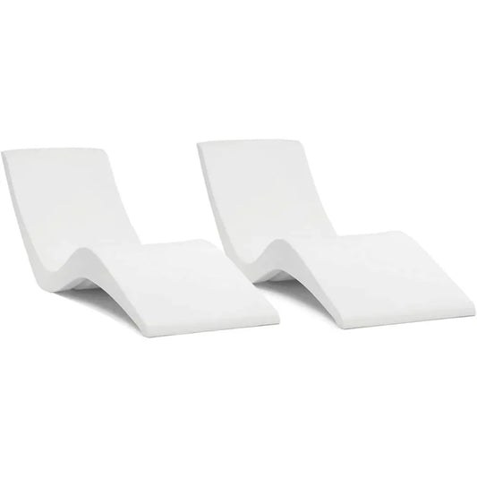 Chaise Lounge, Pool & Sun Shelf Lounge Chair - Designed for Water Depths Up to 9” - Compatible with All Pool Types