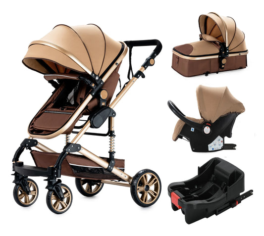 baby stroller 3 in 1 baby car light strollers Baby carriage stroller for the baby cribs Car Safety Seats For Child With Car Base