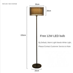 Nordic Floor Lamp Ins Creative Personality Simple Modern Bedroom Bedside Living Room Sofa LED Vertical Led Table Lamp