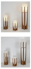 Japanese Style Creative Floor Lamp Designer Living Room, Bedroom, Sofa, Bedside Wooden Decorative Lighting Lamp