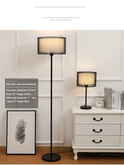 Nordic Floor Lamp Ins Creative Personality Simple Modern Bedroom Bedside Living Room Sofa LED Vertical Led Table Lamp