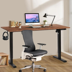 72 x 30 Inches Electric Standing Desk, Adjustable Height Stand Up Desk, Home Standing Workstation Computer Office Desk with