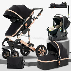 Baby Stroller Combo Car Seat Travel System Wagon Stroller Free Shipping Pram Portable  baby Carriage Bassinet Pram