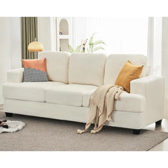 89 Inch Sofa, Comfy Sofa Couch with Extra Deep Seats, 3 Seater Sofa- Modern Sofa, Couch for Living Room Apartment Lounge