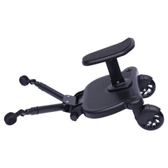 Trolley Auxiliary Pedal Integrated Board Universal 2in1 Stroller Ride Board Buggy Wheeled Board Seat Pedal Portable