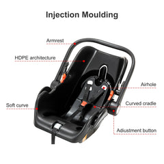 High quality newborn Lightweight  Baby Stroller  Folding Cart  Comfort Baby Stroller 3 in 1 Child Safety Seat With ISOfix