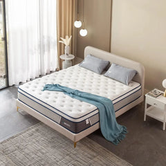 Queen Size Mattress,12 Inch Hybrid Mattress in A Box,Gel Memory Foam Mattress, Queen Size Mattress