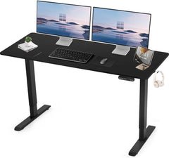 72 x 30 Inches Electric Standing Desk, Adjustable Height Stand Up Desk, Home Standing Workstation Computer Office Desk with