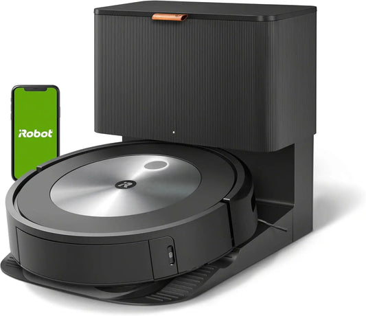 Roomba j7+ (7550) Self-Emptying Robot Vacuum – Uses PrecisionVision Navigation to Identify & Avoid Objects Like Socks,