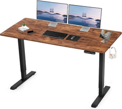 72 x 30 Inches Electric Standing Desk, Adjustable Height Stand Up Desk, Home Standing Workstation Computer Office Desk with