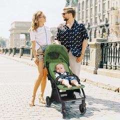 High View Portable Baby Stroller Compact Lightweight Travel Stroller for Babies & Toddlers With 360°Swivel Seat