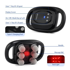 Six-head Fascia Gun High-Frequency Vibration Body Massage Gun Back and Waist Massager Massager Neck Shoulder Massager masajeador