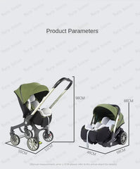 Baby Stroller Safety Car Seat Cart Carriage Lightweight Multi-functional Travel System Baby Pushchair Baby Carriage