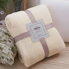 Thicken Baby Blanket Soft Fleece Quilt for Newborn Swaddle Wrap Baby Bedding Accessories Sofa Blanket Stroller Cover Kids Gift