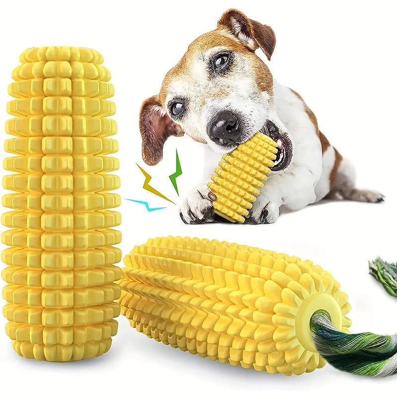 Tough & Durable Squeaky Dog Chew Toys for Aggressive Chewers - Long-Lasting Interactive Teethers with Textured Surface, Non-Toxi