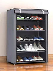 10 Layers Shoes Organizer Space Saving Sneaker Rack Large Capacity Dustproof Boots Shoes Storage Cabinets Entrance Organizer