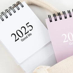 2025 Mini simple small desk calendar Desktop Calendar pocket portable calendar desktop decoration Home Office School Supplies