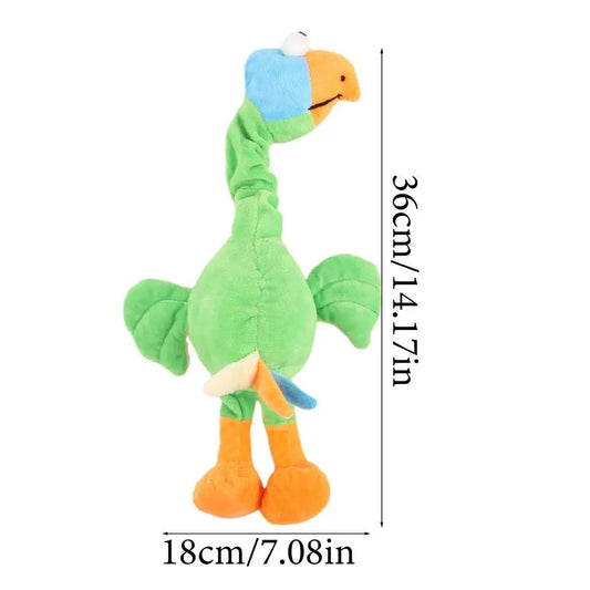 Puppy Chew Toy Small Dogs Plush Toy Unique Cartoon Bird Shape Pet Chew Toy Comfortable And Durable Puzzle Dog Stuffed Toys For