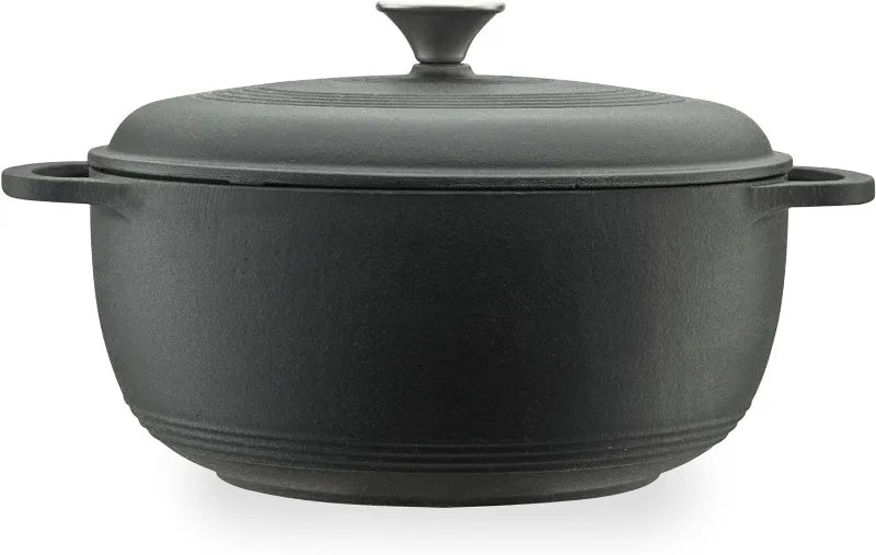 Enameled Cast Iron Round Dutch Oven, 6 Qt.,  Dutch Oven Cast Iron