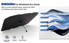 Car Parasol Car Sunshade Umbrella Car Front Window Sunshade Cover Car Sunshade Cover Car Windshield Protection Auto Accessories