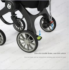 Baby Stroller Multifunctional Car Seat 3 in 1 For Newborn Prams Infant Buggy Safety Cart Carriage Adjustable Seat