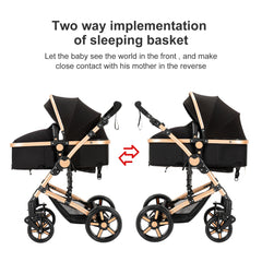 Lightweight Baby Stroller baby stroller 2 in 1 Stroller for baby car Comfort Baby Stroller 2 in 1 for newborn baby Free Shipping