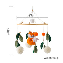 Baby Wooden Gym Frame Rocket Model Newborn Activity Gym Frame Hanging Pendant Rattle Toys For Baby Education Montessori Toys