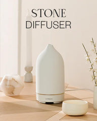 Stone Diffuser, Ceramic Ultrasonic Essential Oil Diffuser for Aromatherapy | Ceramic Diffuser, Diffusers for Home, Oil Diffuser