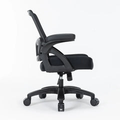 Big and Tall Office Chair 400lbs with Flip-up Arms, Mesh Ergonomic Heavy Duty Computer Chair Desk Chair Wide Seat, Executive Swi