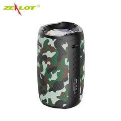 ZEALOT S61 Portable Bluetooth Speaker Double Diaphragm Wireless Subwoofer Waterproof Outdoor Sound Box Stereo Music Surround