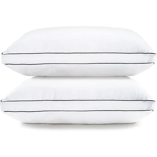 2 Pack King Size Bed Pillows for Sleeping,  Back, Stomach or Side Sleepers - 20 x 36 Inches