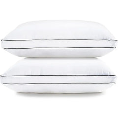 2 Pack King Size Bed Pillows for Sleeping,  Back, Stomach or Side Sleepers - 20 x 36 Inches