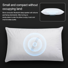 Under Pillow Bone Conduction Bluetooth Speaker Wireless Bluetooth Pocket Soundbar Music Box Built-In White Noise Improve Sleep