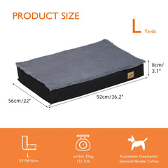 Washable Dog Beds for Large Dogs Comfortable Orthopedic Dog Bed Sponge Foam Pet Bedding Dog Crate Bed