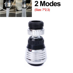 3Mode Universal Faucet Adapter Kitchen Aerator Shower Head Pressure Home Water Saving Bubbler Splash Filter Tap Nozzle Connector